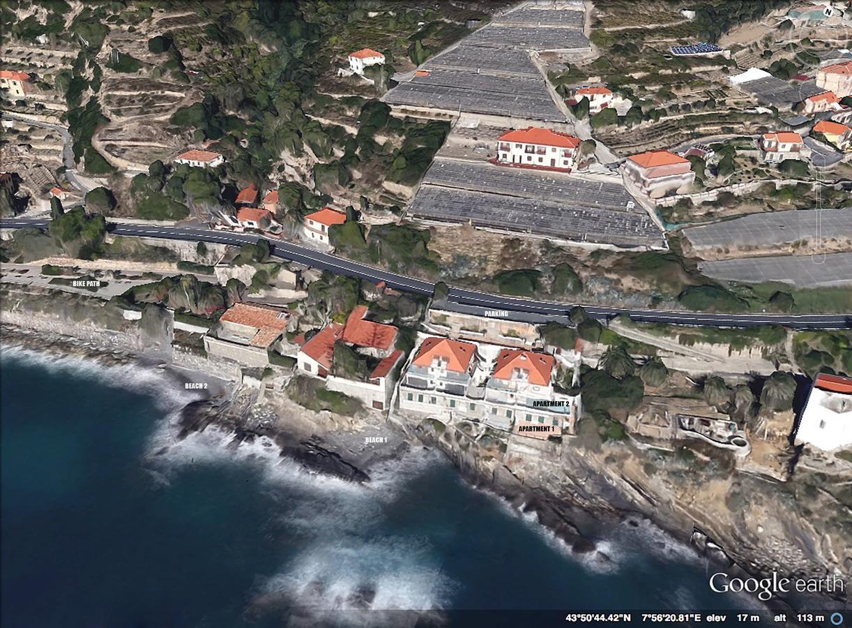 Cipressa Seaside Holiday Apartment - Unique Location מראה חיצוני תמונה